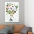 thumbnail image 2 of Wynwood Studio 'Quarts Vibration Bouquet' Floral and Botanical Wall Art Canvas Print - White, Green, 20" x 30", 2 of 2