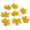 Yellow, variant on Farfi 100 Pcs Fall Fake Silk Leaves Wedding Favor Autumn Maple Leaf Wedding Decoration (Brown)