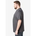 thumbnail image 3 of Boulder Creek By Kingsize Men's Big & Tall  Heavyweight Crewneck Pocket T-Shirt, 3 of 5
