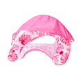 thumbnail image 3 of Anillo de tubo de natación inflable lindo con dosel para actividades acuáticas vacaciones Rosa, 3 of 8