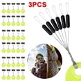 thumbnail image 1 of (Con Video) 10 Juegos 60 Frijoles Espaciales Caucho Alta Sin Daños en La Línea Alta Concentricidad Aparejos Pesca Cilíndricos Largos en Forma Oliva (l Cilíndrico Largo Tipo L), 1 of 8