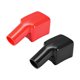 thumbnail image 1 of Cubierta protectora de goma aislante para terminal de batería eléctrica para cable de 18mm Rojo Negro 1 par, 1 of 3