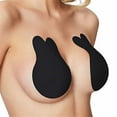 thumbnail image 2 of 2 Pairs Strapless Backless Invisible Sticky Bra for Women, Breast Lift Tape Reusable Push Up Adhesive Bra Lift up Nippleless Covers (C/D Cup), 2 of 9