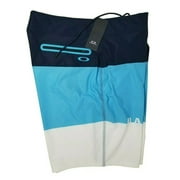 Men's Oakley Color Block Board Short 19 Inches Cyan - Size 38