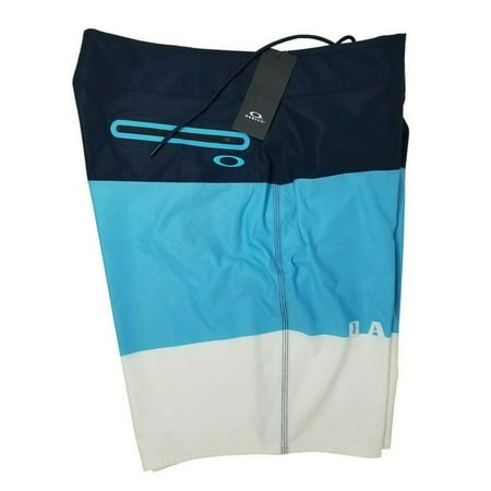 Men's Oakley Color Block Board Short 19 Inches Cyan - Size 38
