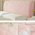 thumbnail image 3 of Stretch Bed Headboard Slipcover,Bed Headboard Cover for Queen, Dustproof Protector Cover for Upholstered Headboard Bedroom Decor Headboard Cover 59in, 3 of 10