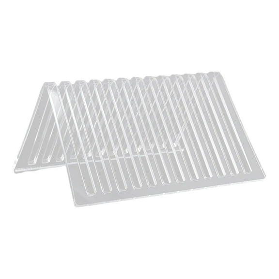 RYUJNDK Sturdy Vinyls Record Storage Organizers Elegant Acrylic Record Rack Holder Practical Vinyls Albums Display Holder