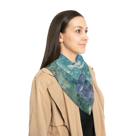 Cool Waters Poly Scarf
