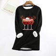 thumbnail image 4 of Womens Long Underwear, Sweatshirt with Printed Design for Winter, 4 of 5
