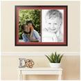 thumbnail image 2 of ArtToFrames Collage Photo Picture Frame with 2 - 16x24" Openings, Framed in Black with Deep Red and Black Mats (CDM-3926-1422), 2 of 8