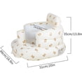 thumbnail image 2 of AirSwim - Asiento inflable para bebé, silla inflable para bebés de 3 meses en adelante, asiento inflable de verano para sentarse, asiento de piso de bebé con bomba de aire integrada, oso, 2 of 5