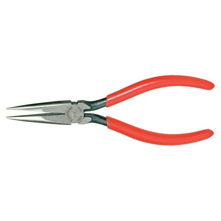 Crescent 6-5/8 in. Alloy Steel Long Nose Pliers Red 1 pk