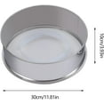 thumbnail image 6 of Miumaeov Automatic Vibrating Sifter with Pure Copper Motor, Stainless Electric Vibrating Sifter Flour Sifter, 110V 50W Sifter Shaker Machine, Automatic Sifter Shaker Machine (40 Mesh + 60 Mesh), 6 of 9