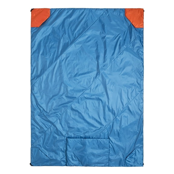 Klymit Versa Insulated Camping Blanket, Wide Travel Throw for Hiking, Backpacking & Outdoors