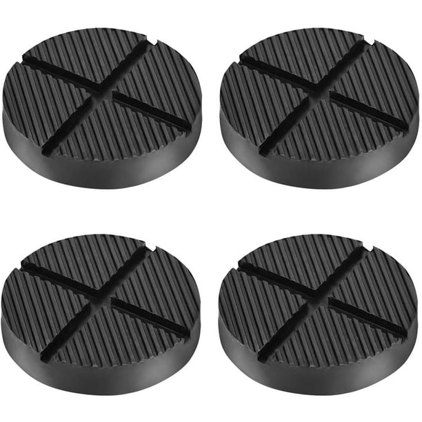Universal Floor Jack Rubber Pad Jack Pad Adapter Pinch Weld Side Frame Rail Protector Puck/Pad