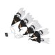 thumbnail image 4 of 2025 For Halloween Ghost Witch Hat Light Scary Decorative Hanging LED Light for Garden Yard Trees Room, 4 of 5