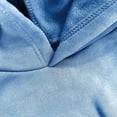 thumbnail image 6 of qolati Women Hoodies Oversized Fleece Lined Long Sleeve Comfy Casual Basic Pullover Sweatshirts 2024 Fall Outfits Sweater Light Blue XL, 6 of 6