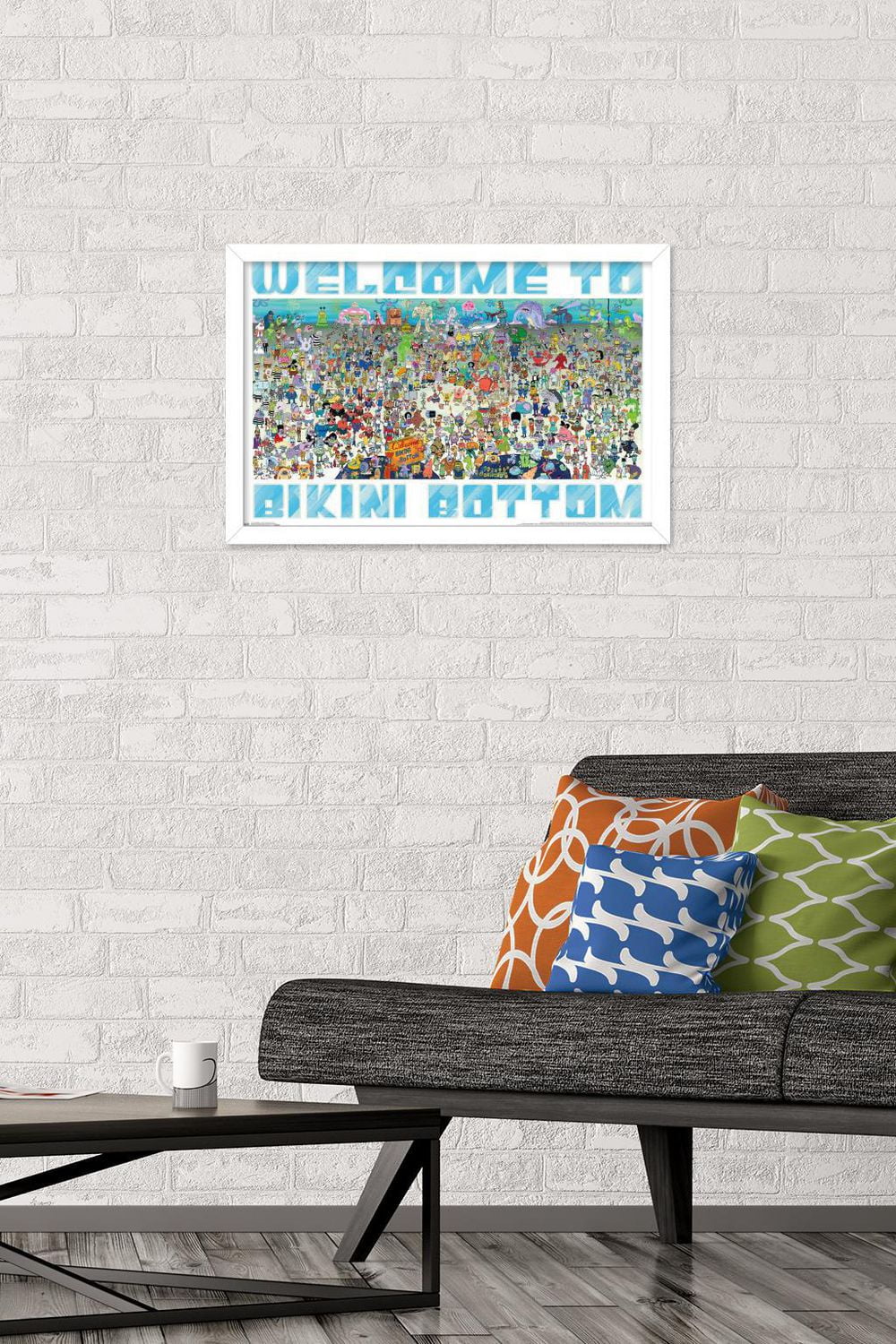 Nickelodeon Spongebob - Every Character Ever 19 Wall Poster