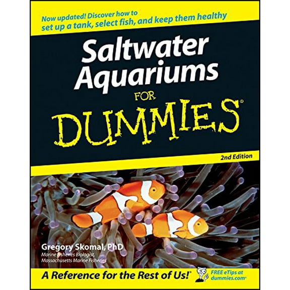 Pre-Owned Saltwater Aquariums For Dummies Paperback