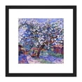 thumbnail image 1 of Koster Flower Tree In Garden 1916 Painting 8X8 Inch Square Wooden Framed Wall Art Print Picture with Mount, 1 of 4