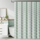 thumbnail image 1 of Cortina de Ducha Jinchan Impermeable Chevron 178x183 cm con Ganchos, 1 of 8