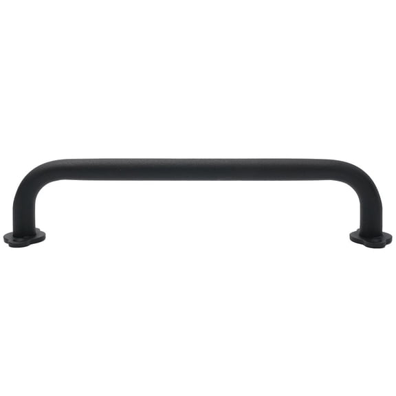 Sliding Barn Door Pull Flush Handle Gate Hardware Set Matte Black Carbon Steel