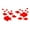 Red, variant on Acrylic Sea Animals Fish Mirror Wall Decal Stickers, 3D Self-Adhesive, Removable Waterproof, for Living Room Kid Bedroom Bathroom Home Decor