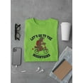 thumbnail image 3 of Go Mountains Bear On Bike T-Shirt Men -Image by Shutterstock, Male 4X-Large, 3 of 4