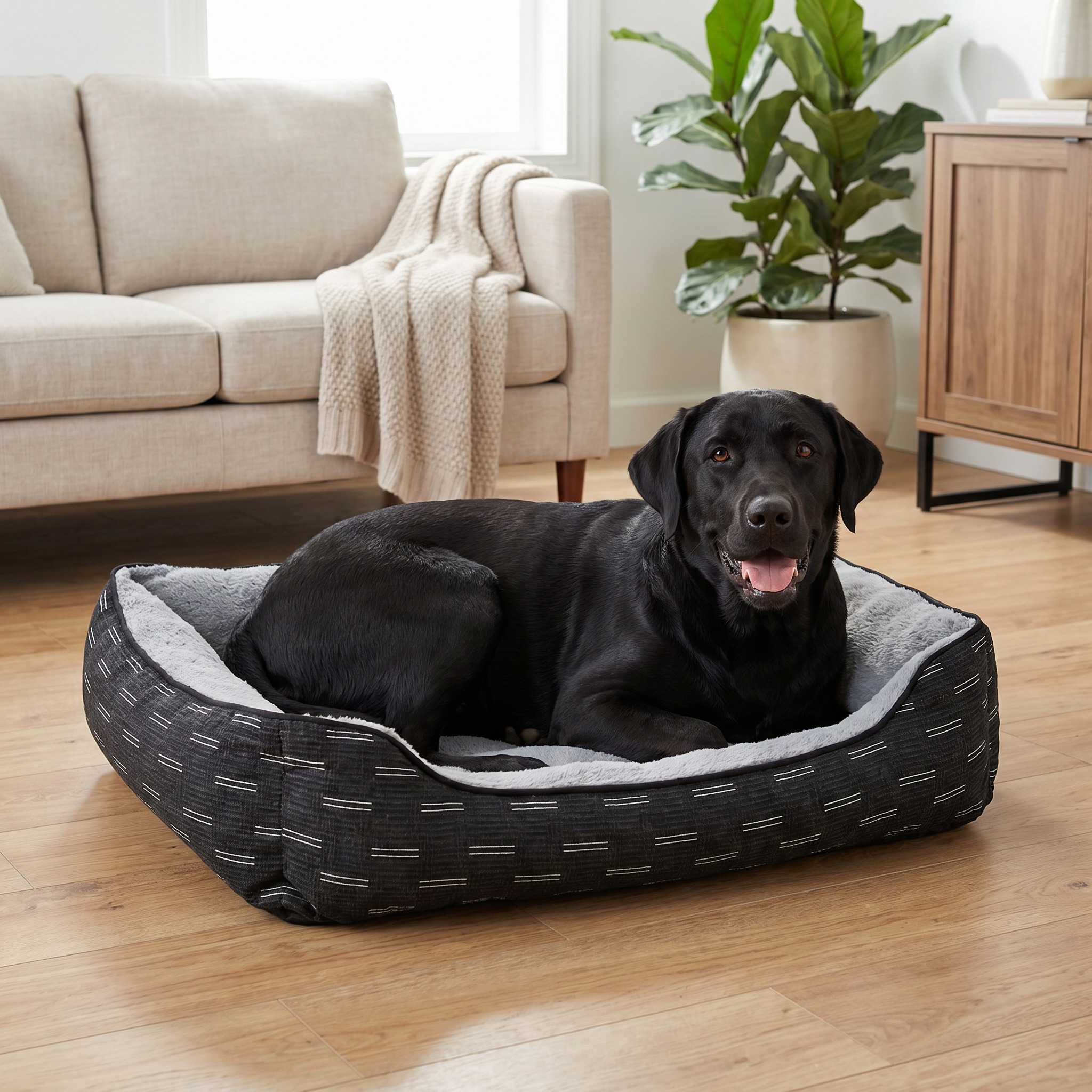 Vibrant Life Large Lounge Style Pet Bed photo 3
