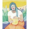 thumbnail image 2 of Unknown 12x14 White Modern Wood Framed Museum Art Print Titled - One Sister, 2 of 4