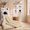 thumbnail image 2 of Utopia Bedding King Comforter Duvet Insert, All-Season Lightweight Down Alternative with Corner Tabs, Beige, 90 x 102 in, 2 of 9