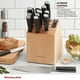 thumbnail image 4 of Juego de bloques de cuchillos KitchenAid Gourmet con triple remache forjado, 14 piezas, 4 of 7
