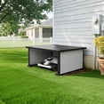 thumbnail image 4 of GDLF Robot Lawn Mower Garage, Weatherproof Shelter for Robotic Mower Charging Station, Durable PP Panel for Outdoor Use, 4 of 8