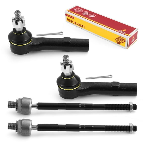 Metrix Premium Chassis Parts - 4 PC Inner & Outer Tie Rod End Kit Fits 07-16 GMC Acadia, 09-17 Chevrolet Traverse, 08-17 Buick Enclave, 07-10 Saturn Outlook, EV800572, ES800286, Made in Europe