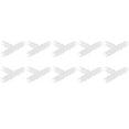 thumbnail image 1 of Filfeel 1/2 Barb Fitting,Tee Plastic Fitting,10Pcs 3 Way Plastic Fitting Pressure Temperature Resistant T Shaped Tee 1/2 Barb Fitting, 1 of 8