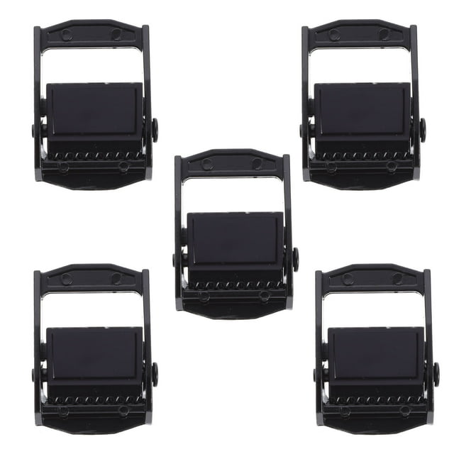 Shisuyan 5Pcs Webbing Strap Lock Buckle Useful Replacement Buckle Zinc Alloy Buckle