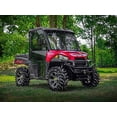 thumbnail image 4 of SuperATV Cab Enclosure Doors for Polaris Ranger Midsize 500/570 / EV/EX |Light Tinted Scratch Resistant 1/4" Thick Polycarbonate|Key|Lock Latches|2 Side Mirrors Included|DOOR-P-RAN-MID-001-72, 4 of 6