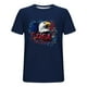 thumbnail image 5 of Tops para hombre, blusas y camisas de manga corta con cuello redondo para hombre, jersey informal de moda con estampado de cuello redondo para hombre, pantalones cortos deportivos para fitness, blusa, 5 of 5