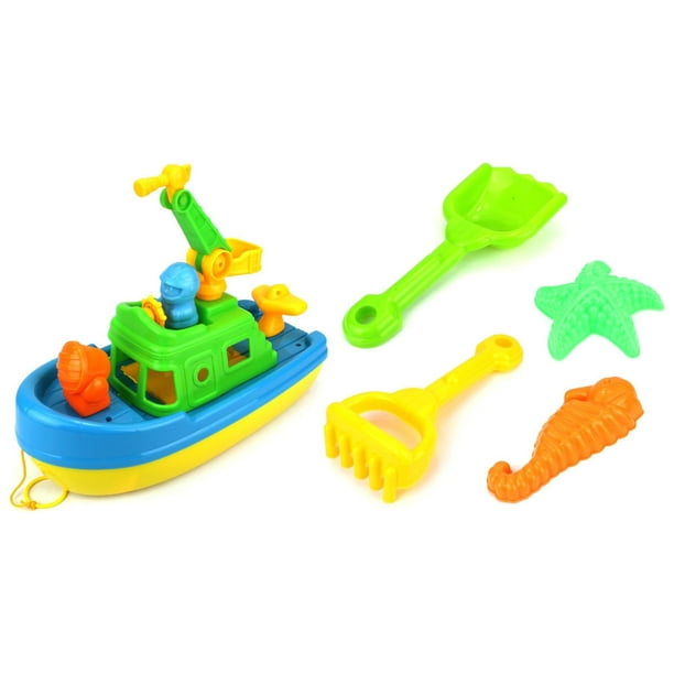 little tikes tug boat sand box