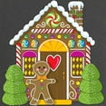 thumbnail image 2 of CafePress - Gingerbread House Maternity Dark T Shirt - Maternity Dark T-Shirt, 2 of 3