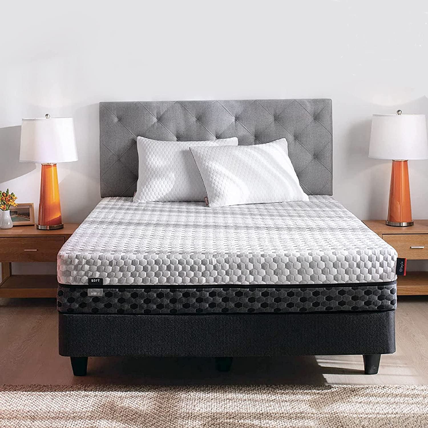 Layla Copper Infused Memory Foam Mattress FullFlippable Between Firm
