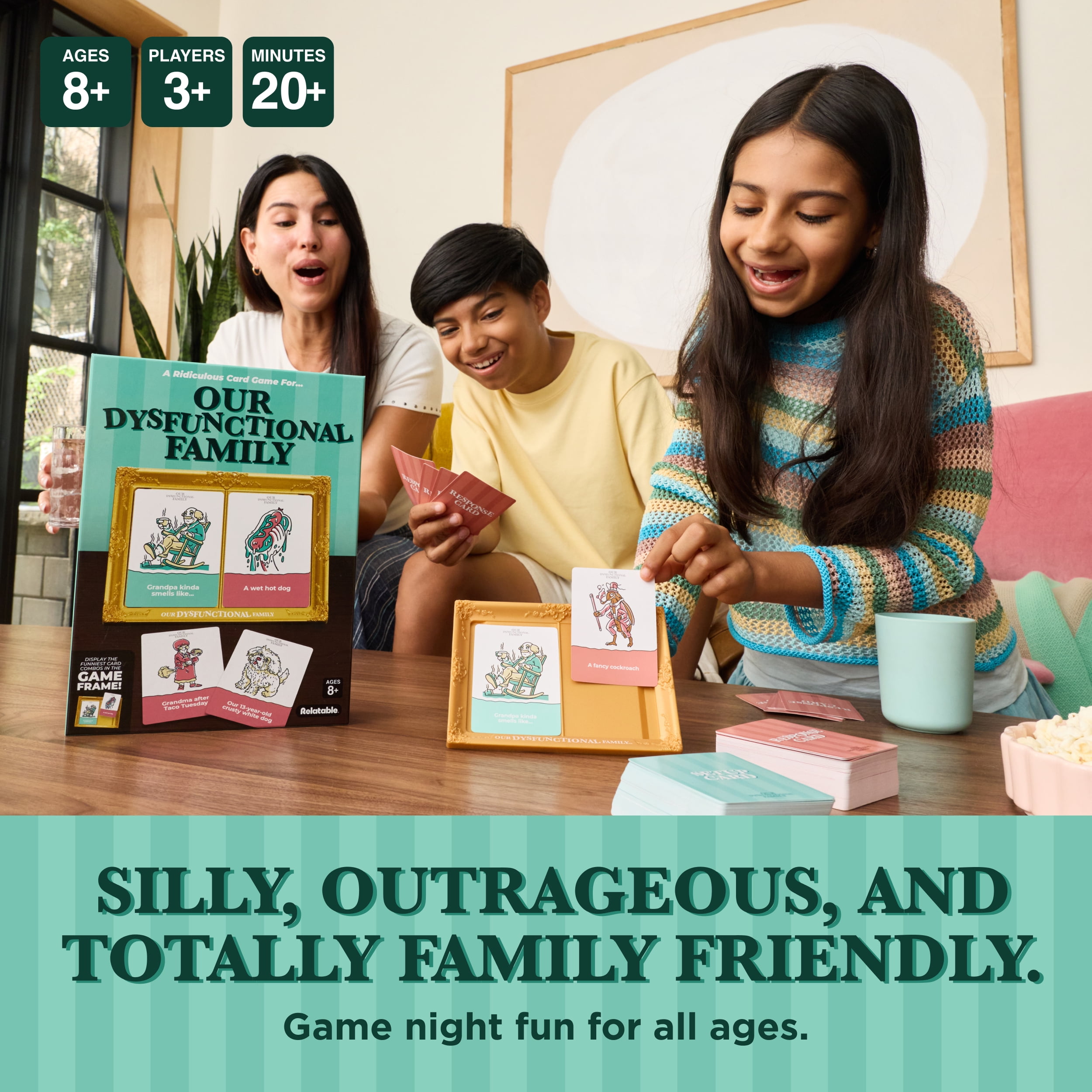 Our Dysfunctional Family by Relatable, The Funny Family Games for Ages 8+