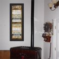thumbnail image 2 of TrendyDecor4U Family Rules Shutter By Marla Rae Framed Print MA2296-405, 2 of 3