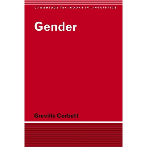 Cambridge Textbooks in Linguistics Gender, (Paperback)