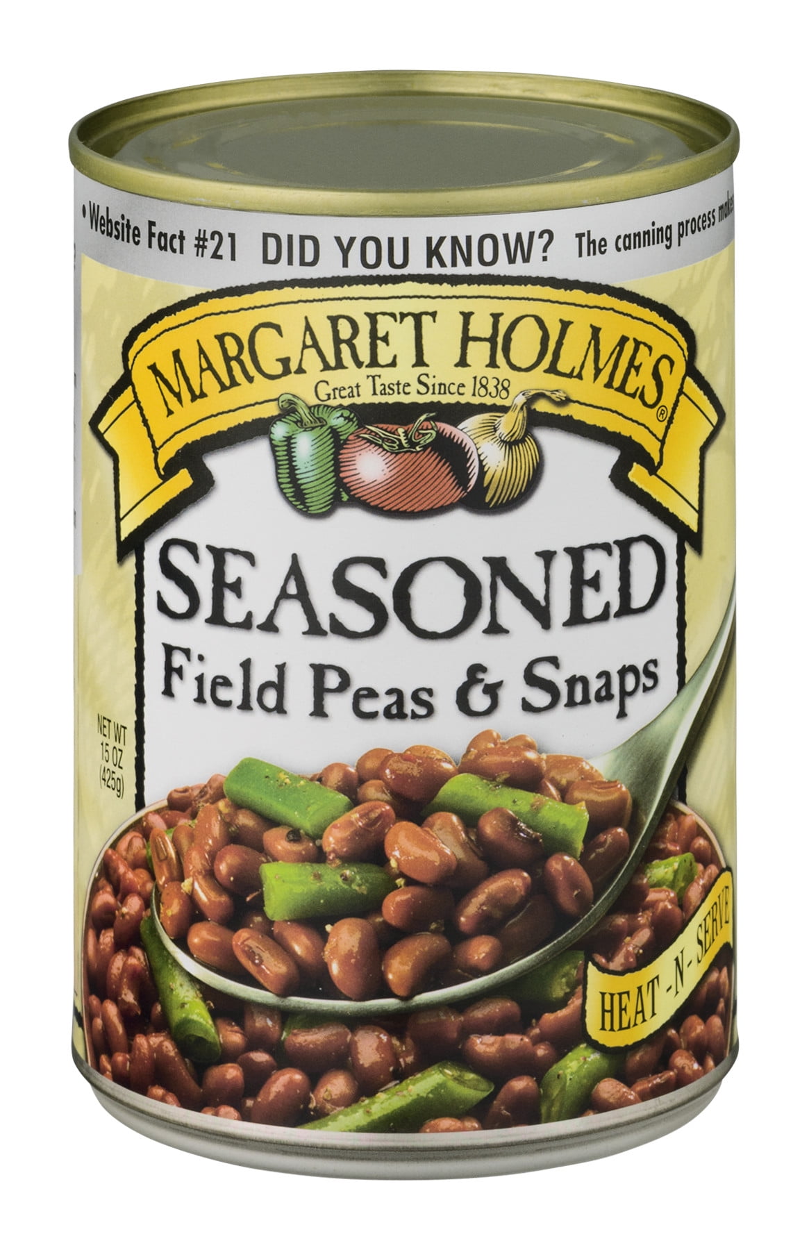 Margaret Holmes Seasoned Field Peas and Snaps, 15 oz
