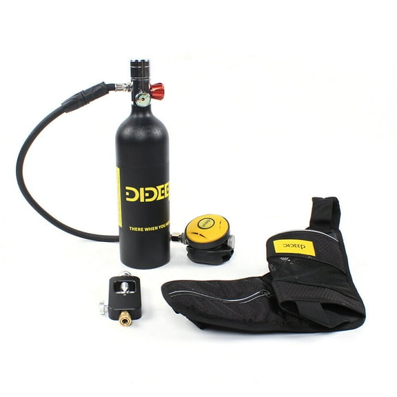 Portable Mini Scuba Diving Kit 1L Oxygen Cylinder Tank Underwater Equipment USA