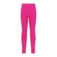 thumbnail image 5 of inhzoy Kids Girls Solid Leggings High Waist Full Length Strechy Tights Dancewear Rose 14, 5 of 8