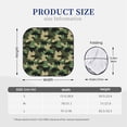 thumbnail image 3 of Naloa Camouflage Dinosaur Print 2-Piece Windshield Sunshade,Foldable Car Front Window Sun Shades,for Most Sedans SUV Truck-Large, 3 of 6