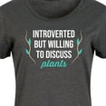 thumbnail image 3 of Instant Message - Introverted Will Discuss Plants - Women's Any Way Dress, 3 of 6