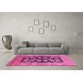 thumbnail image 3 of Ahgly Company Indoor Rectangle Oriental Pink Industrial Area Rugs, 2' x 3', 3 of 4